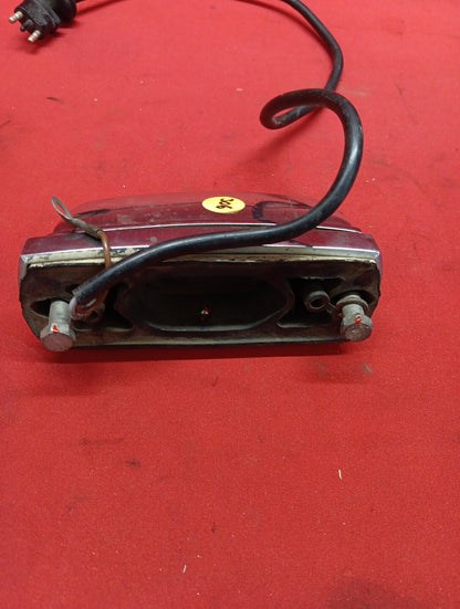 Mercedes-Benz Heela K2810 Rear License Plate Light Assembly CHROME OEM