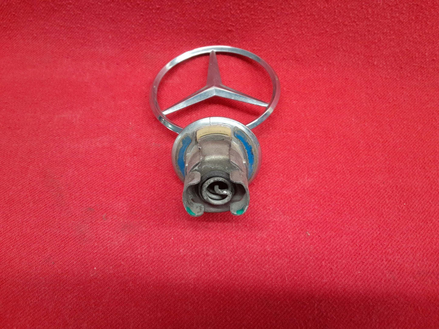 1994 - 2007 Mercedes Various Models Hood Ornament Emblem Logo Star Silver Band