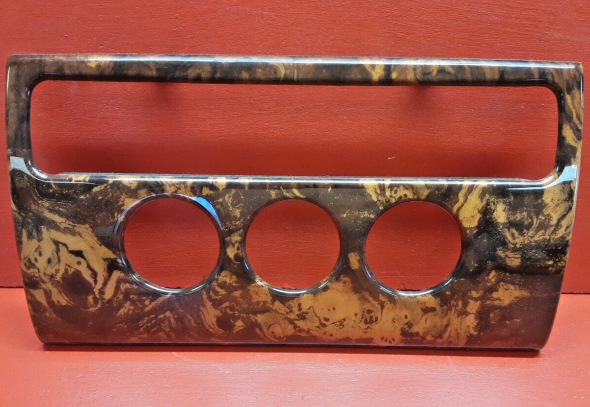2000- 2005 Jaguar XK8 Front Center Dash Gauge Trim Panel Wood Maple GJD6927BB