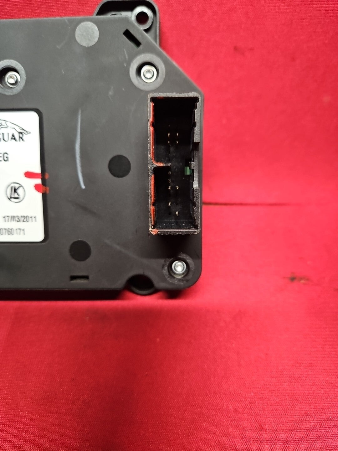 2010 - 2016 Land Range Rover LEFT DRIVER Seat Adjustment Switch 8-Gang MEMORY