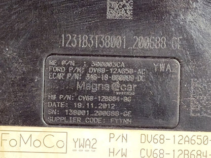 2012 2013 Ford Focus ELECTRIC EV Engine Control Module ECM ECU - 51k Miles