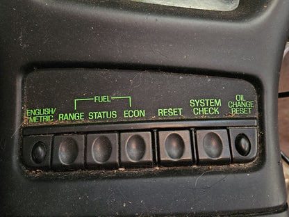1998-2001 Ford Explorer Mercury Mountaineer Center Console Information Display