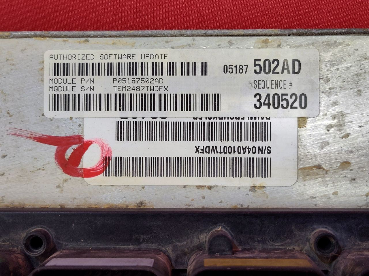2008 2009 Durango / Aspen 4.7L V8 Engine Powertrain Control Module ECM PCM
