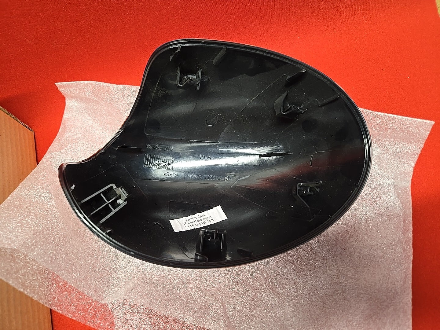 OEM New 2007 - 2016 Mini Left Driver Power-Fold Door Mirror Cover UNION JACK