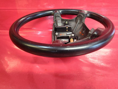 1999 2000 2001 2002 2003 Saab 9-5 Black Leather Steering Wheel 4532255 