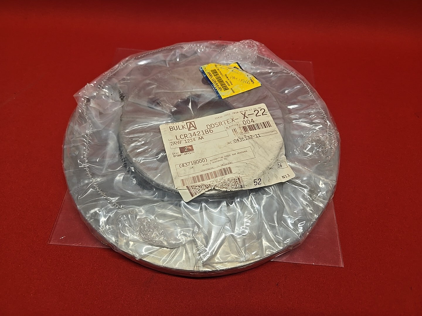 Magneti Marelli Mopar FRONT Brake Disc Rotor for 2004 - 2008 Chrysler Pacifica