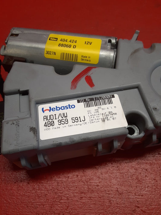 1996-2011 Audi A4 Quattro S4 RS4 Power Sunroof Motor OEM 4B0-959-591-J