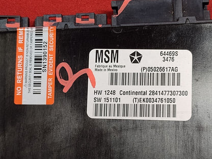 2016-2026 Durango 16-22 Grand Cherokee LEFT DRIVER Seat Memory Control Module