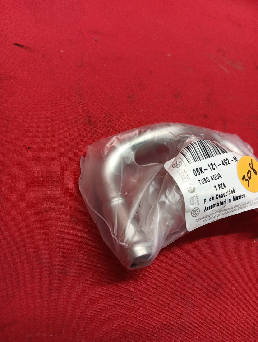 2013-2018 Volkswagen Audi Turbocharger Coolant Line 06K121492M