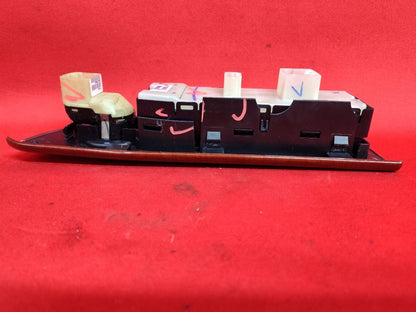 2006 2007 Jeep Grand Cherokee LEFT DRIVER Master Window Switch Woodgrain Bezel