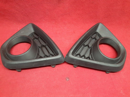 2013 2014 2015 Mazda CX-5 Front Bumper Fog Light Trim Bezel Honeycomb Black SET