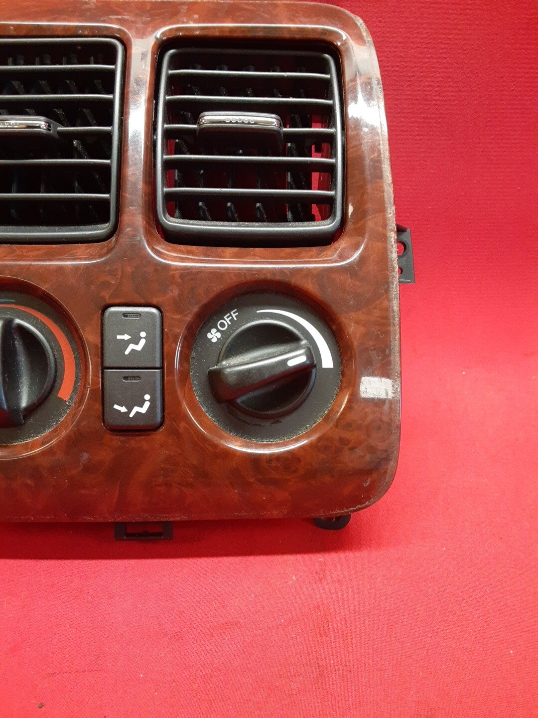 2001-2006 Acura MDX Rear Climate Control Assembly Wood Grain 79660-S3V-A72