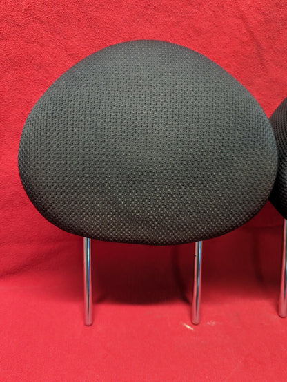 2006 2007 2008 Kia Rio Rio5 FRONT Head Rest Headrest SET Left Right Black Cloth