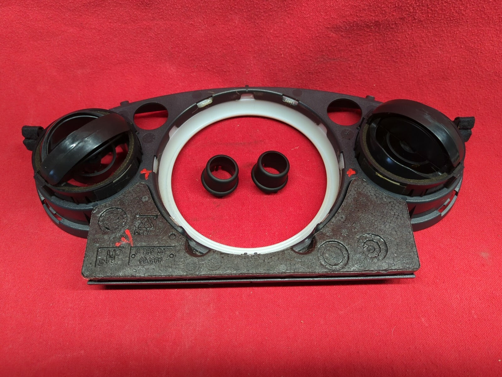 2002 - 2006 Mini Cooper Dash / Speedometer / Cluster Bezel WITH Air Vents