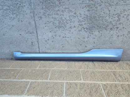 2012-2019 Fiat 500 FRONT LEFT DRIVER Rocker Panel Molding PSC Pompei Silver