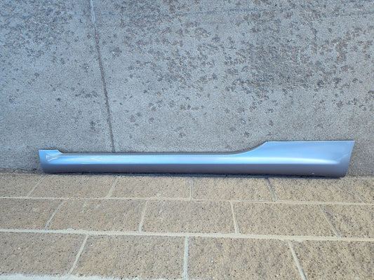 2012-2019 Fiat 500 FRONT LEFT DRIVER Rocker Panel Molding PSC Pompei Silver