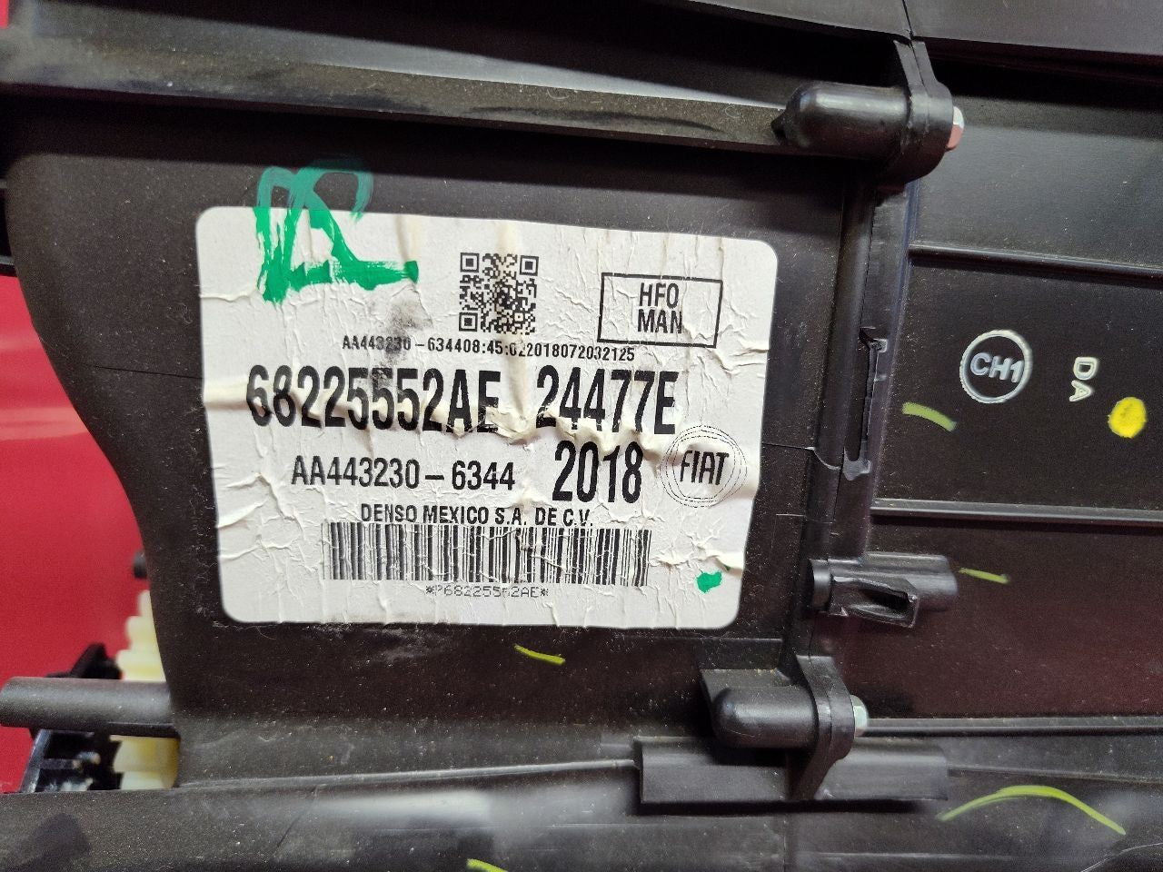 2015-2019 Fiat 500 Climate HVAC Heater Box Core A/C Evaporator Housing Set - 67k