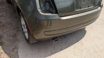 2012-2017 Fiat 500 REAR Bumper Cover Fascia Basic Style PFP Oliva Green Pearl