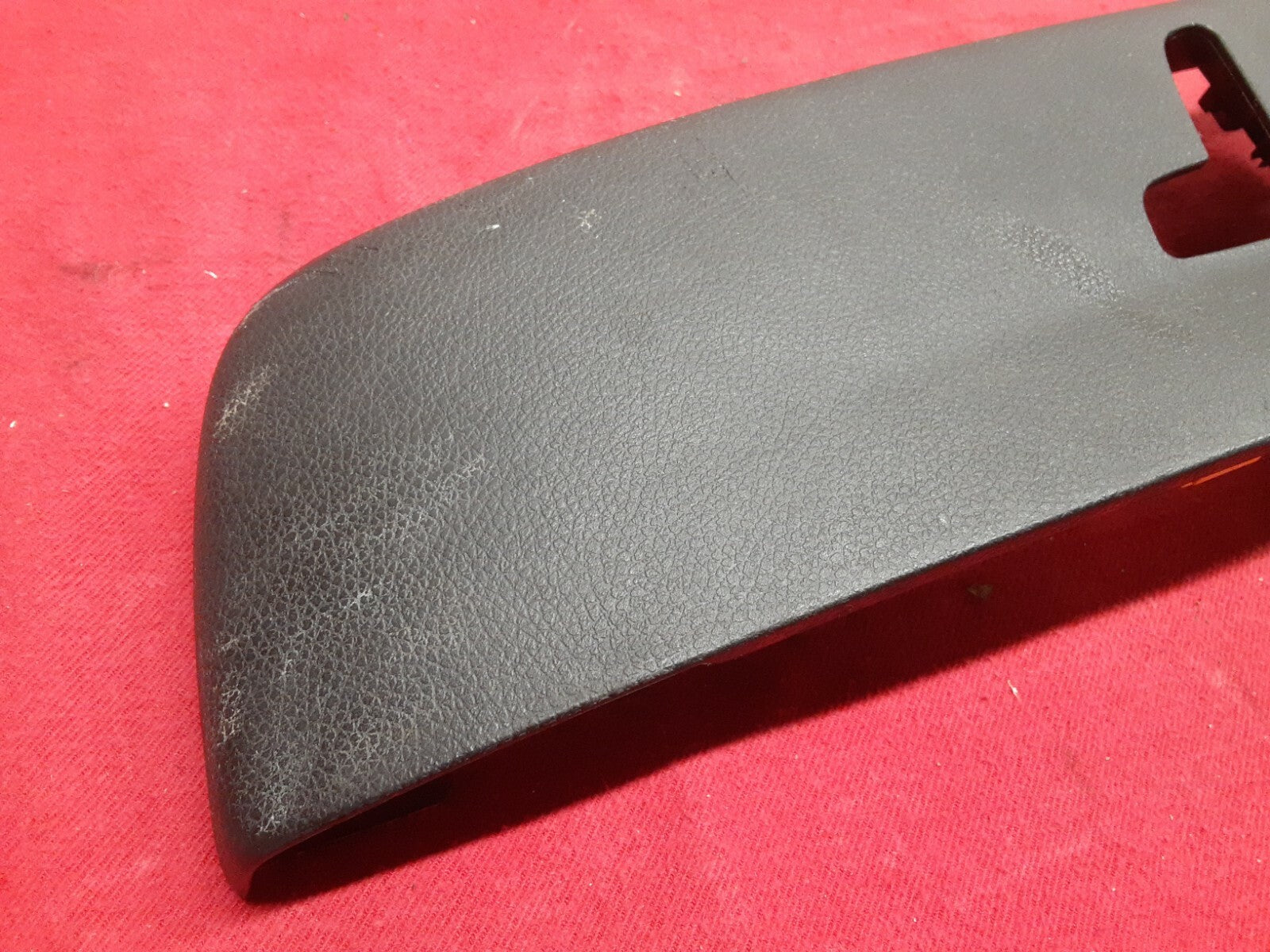 2012 Mercedes C300 C-Class LEFT DRIVER Seat Side Cushion Cover Bezel Trim Black