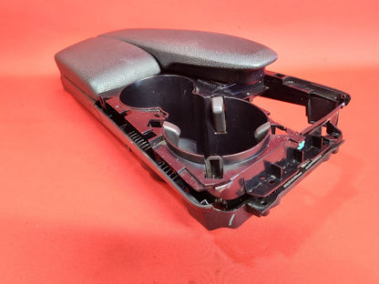 2008-2014 Mercedes C/E Center Console Armrest Lid Black Leather w/ Cup Holder