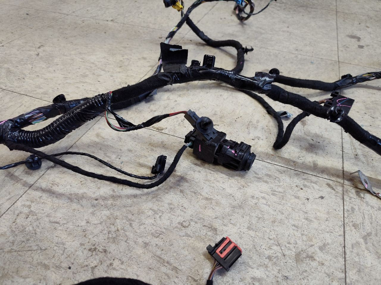 2013 Ford Focus ELECTRIC EV Instrument Panel Dash Wiring Harness w/ HID Lamps