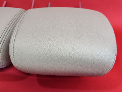 2010-2016 Land Rover LR4 V8 Front Seat Headrest Set Almond TAURUS Leather
