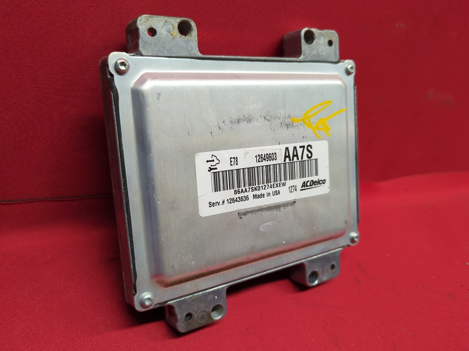 2011 - 2018 Multiple GM Vehicles - Engine Control ECU ECM Module - 12649603