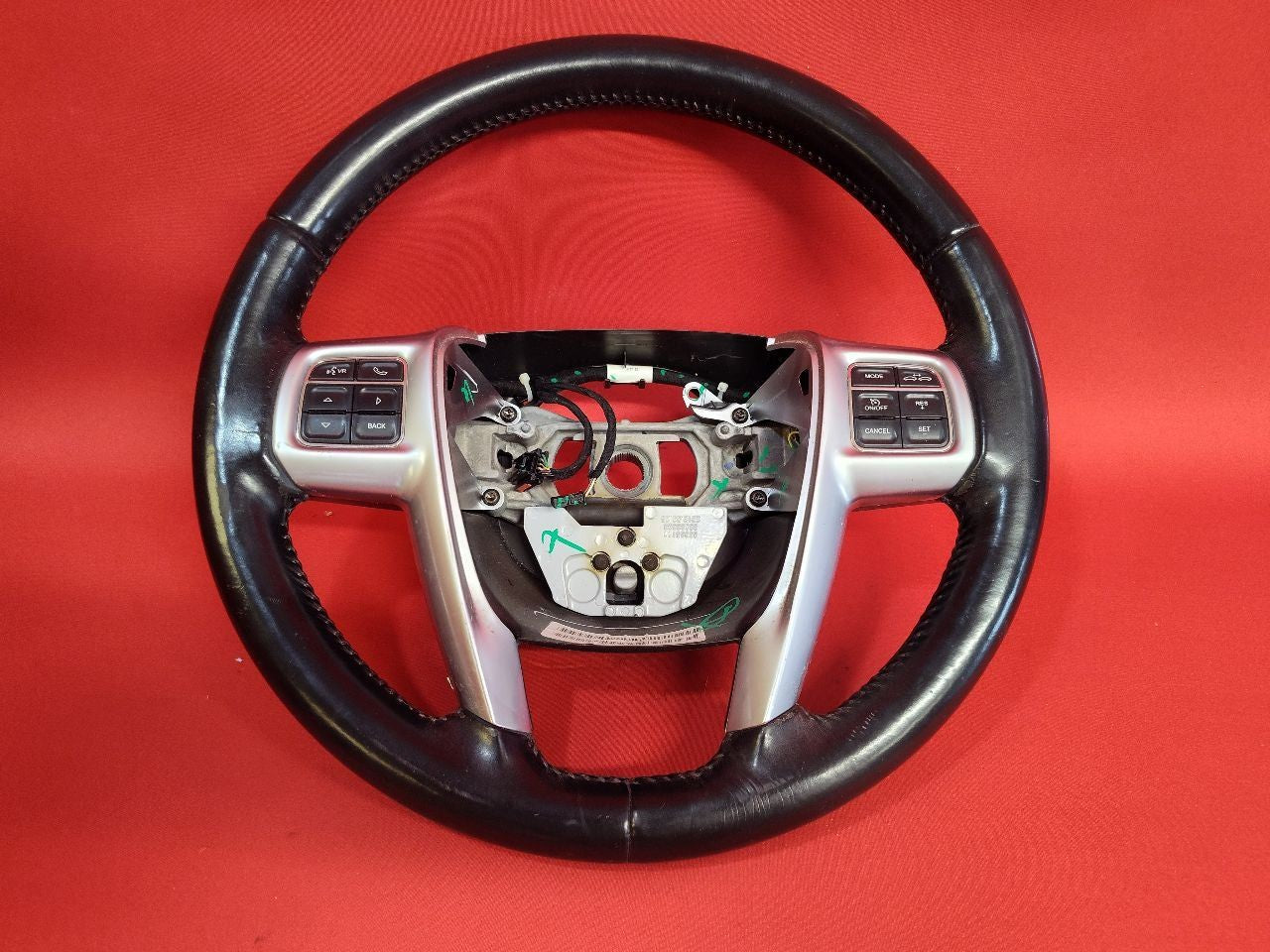 2011-2014 Chrysler 300 Steering Wheel Leather w/ Radar Adaptive Cruise, UConnect