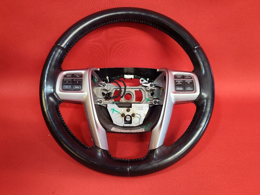 2011-2014 Chrysler 300 Steering Wheel Leather w/ Radar Adaptive Cruise, UConnect