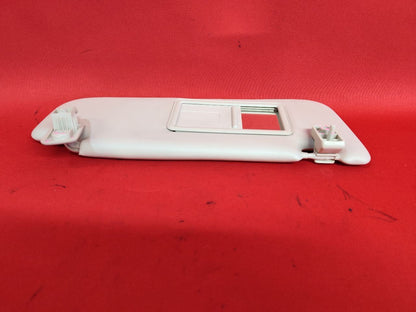 2012-2019 Fiat 500 RIGHT PASSENGER Sun Visor Shade w/ Clip Beige Vinyl