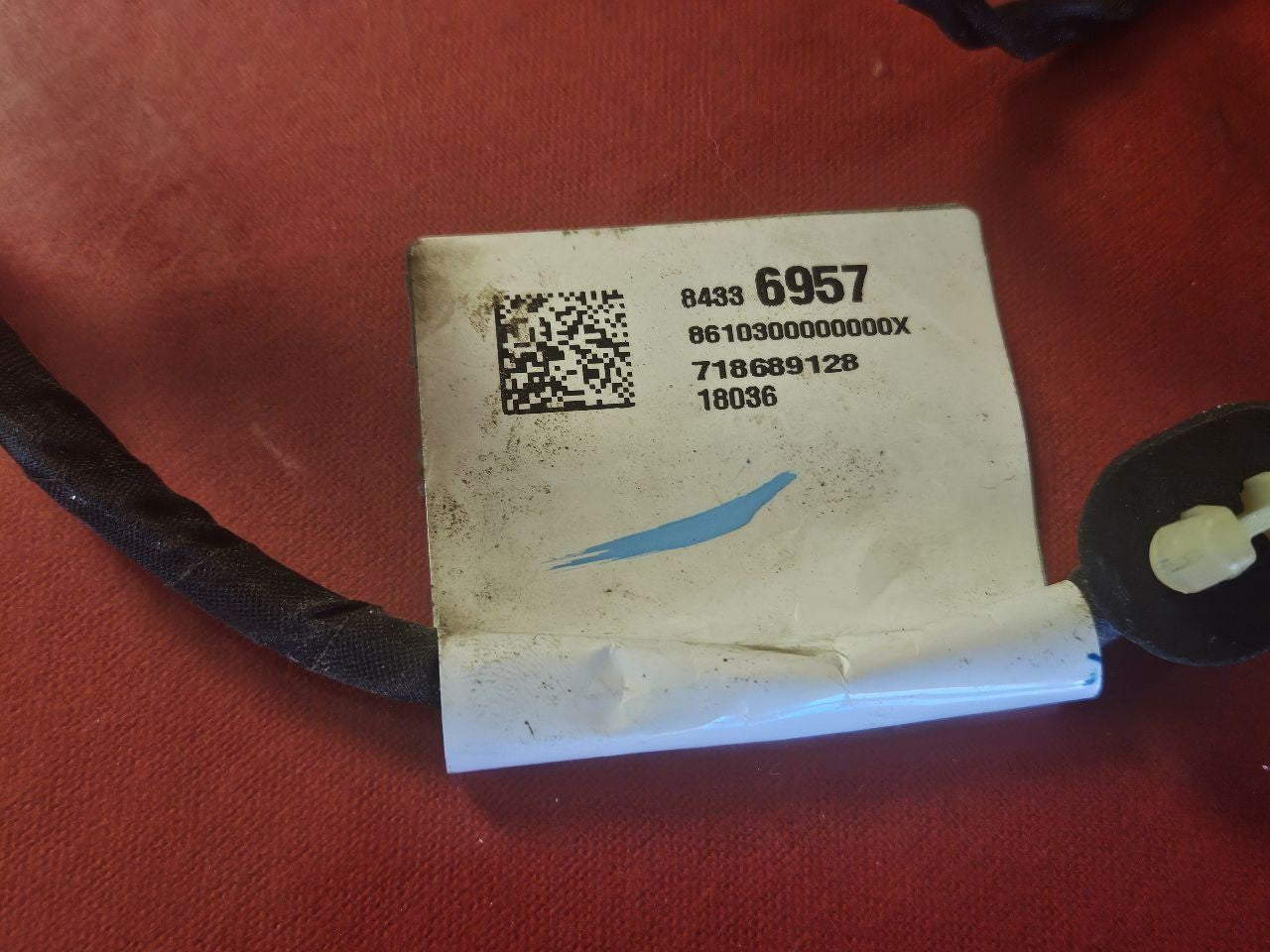2018 2019 Chevy Chevrolet Equinox REAR LEFT DRIVER Door Wiring Harness Loom