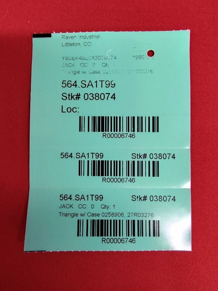 1998-2003 Saab 9-3 9-5 Emergency Roadside Folding Reflector Triangle w/ Case