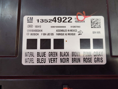 2018-2020 Chevy Buick GMC Cadillac Body Control Module BCM BCU Stamped GEN III R