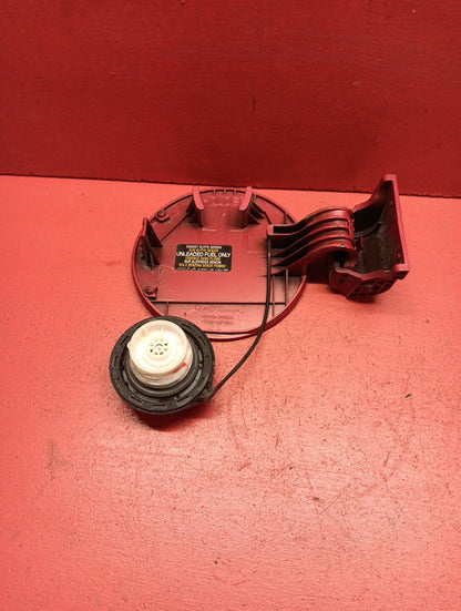 2011-2016 Kia Sportage Fuel Door W/ Cap OEM Red 695103W000