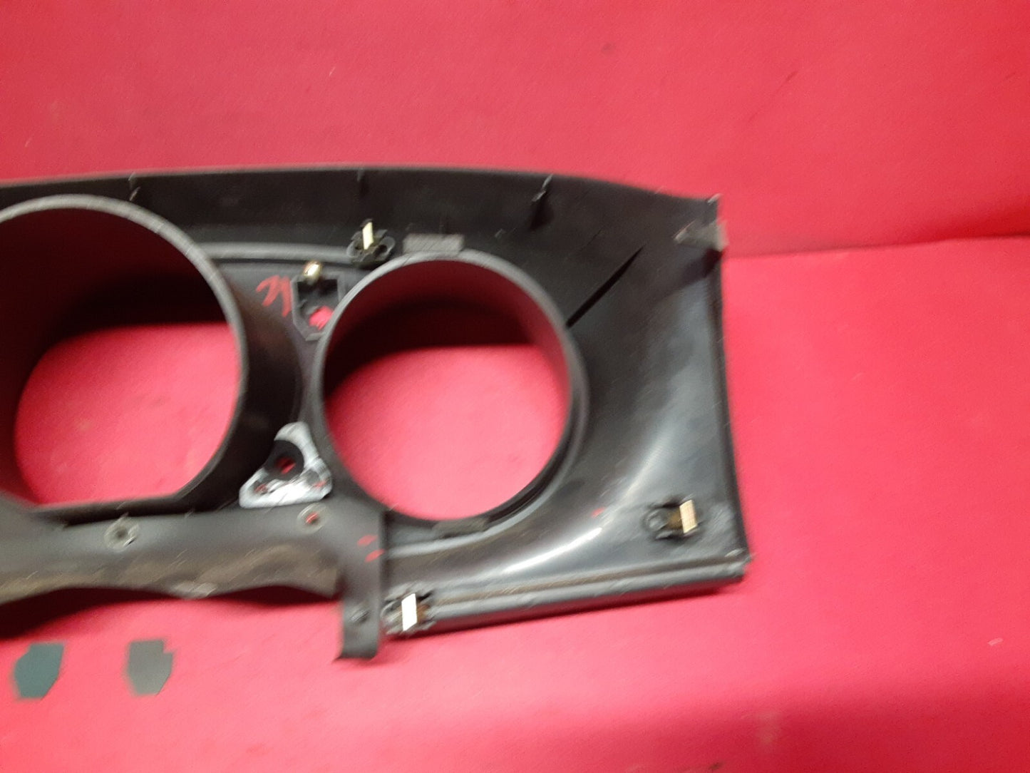 2002 Nissan Altima Speedometer Cluster Dash Trim Bezel RED CARBON 68240-8J001