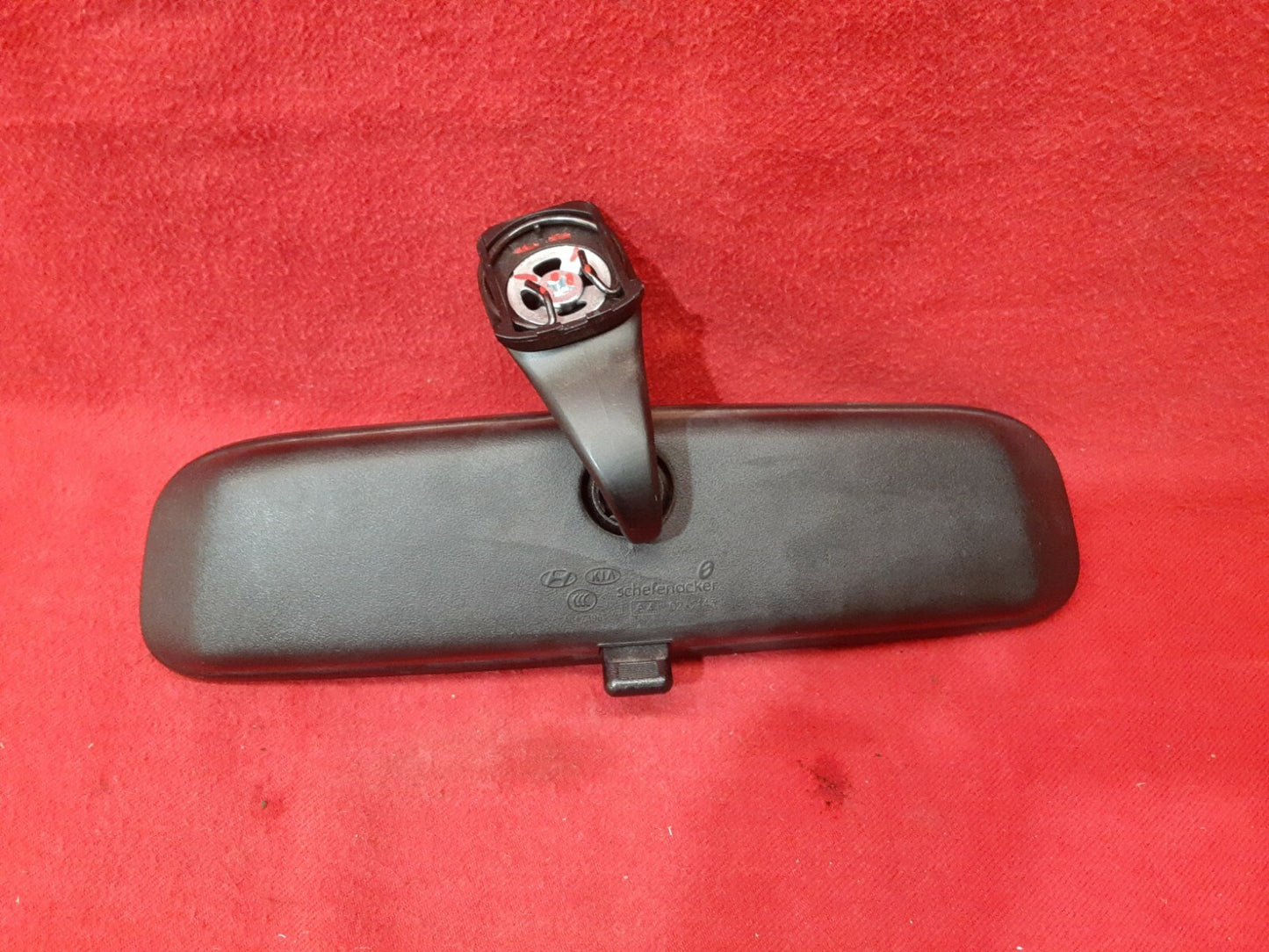 2010 2011 2012 2013 Kia Soul Rearview Mirror Basic Stock w/ Flip Lever