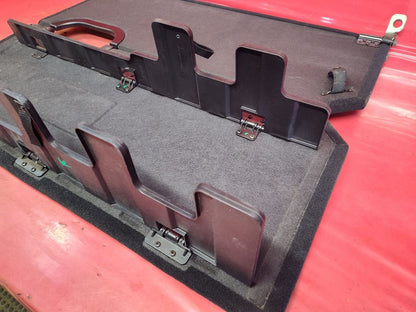 2013-2019 Dodge Ram Rear Load Floor Folding Cargo Storage Tray Covers 60/40 SET