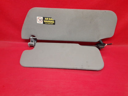 1995-2001 Ford Explorer LH / RH  /Driver / Passenger Sun Visor Set Gray