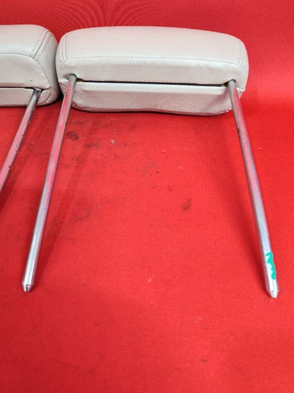 2000-2007 Chevy Cadillac GMC 03-07 Hummer REAR Headrest Set Leather Beige