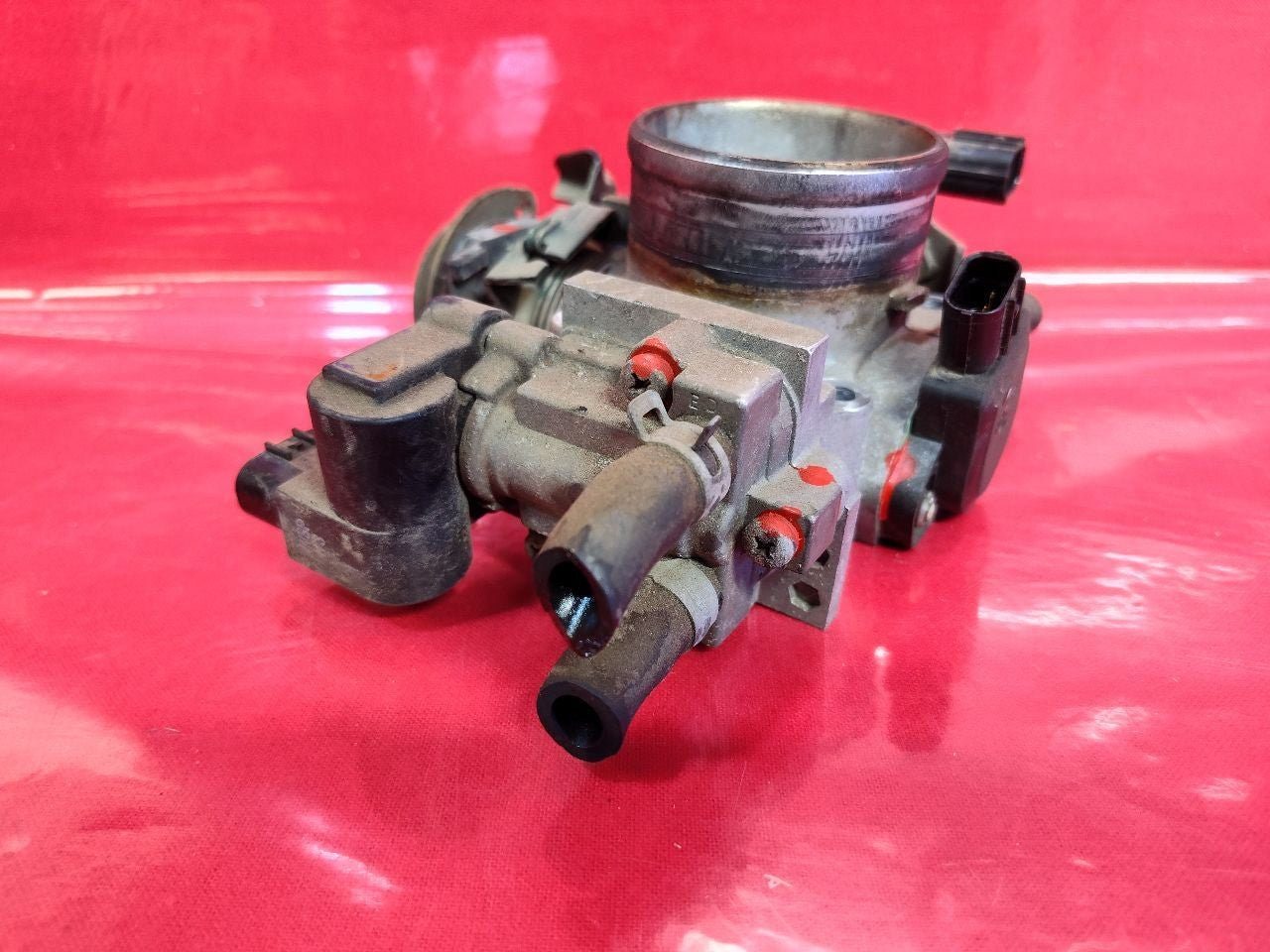 01-05 Honda Civic 1.7L SOHC CNG GX Vtec-E Automatic Throttle Body Throttle Valve