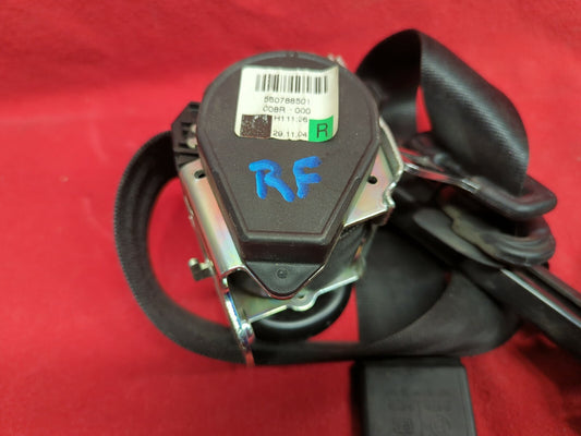 2002 - 2008 Audi S4 RS4 A4 & Quattro FRONT RIGHT PASSENGER Seat Belt Black
