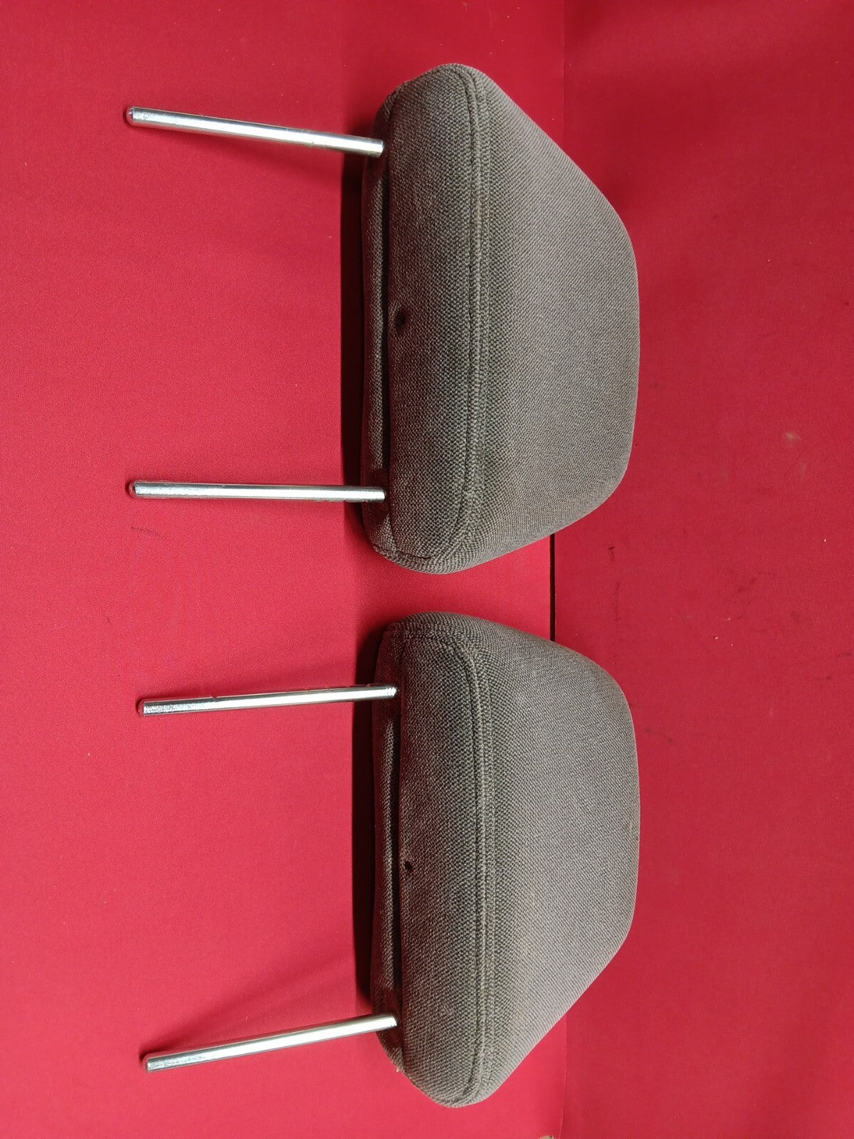 2002 - 2005 Chevy Chevrolet Malibu & Classic FRONT Headrest Set Pewter Cloth