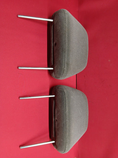 2002 - 2005 Chevy Chevrolet Malibu & Classic FRONT Headrest Set Pewter Cloth