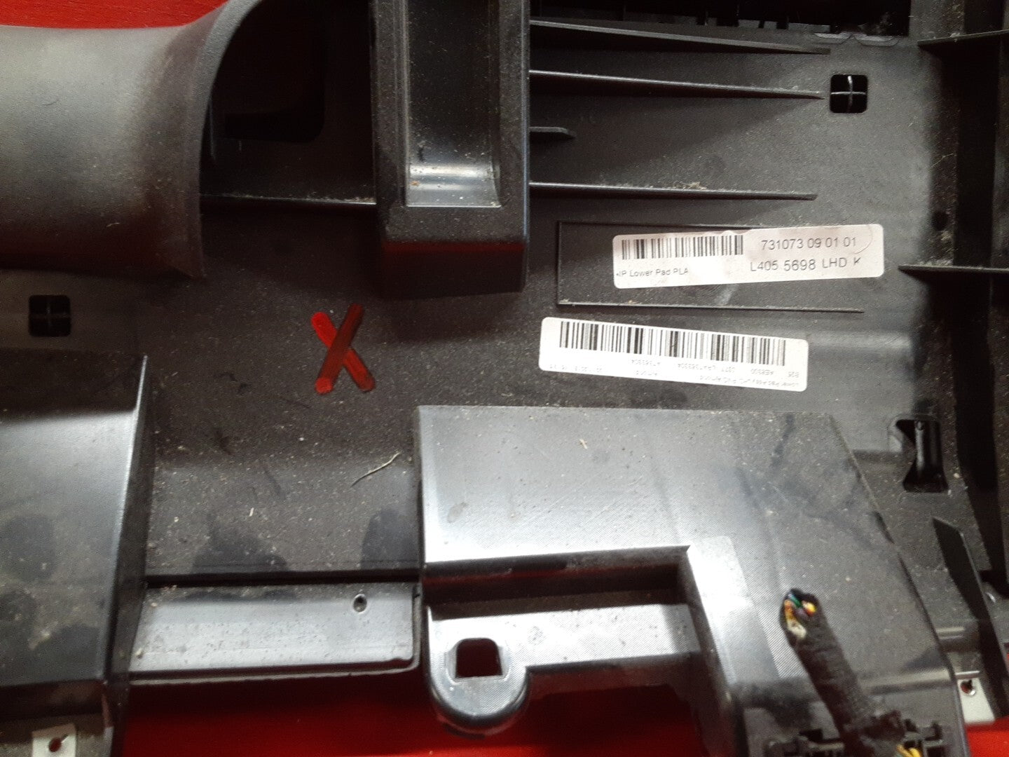 2014 Land Rover Range Rover Left Driver Knee Panel Column Cover Almond