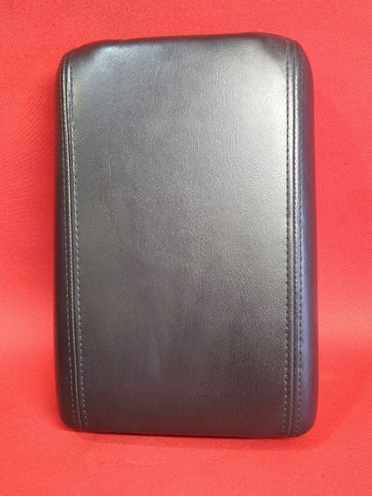 2007-2012 Chevy Buick GMC Center Console Armrest Lid Black Leather 22844185