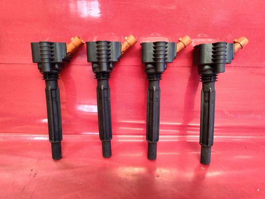 2014-2019 Fiat 500 / 15-18 Renegade 1.4L L4 Ignition Coil Set of Four -67k Miles