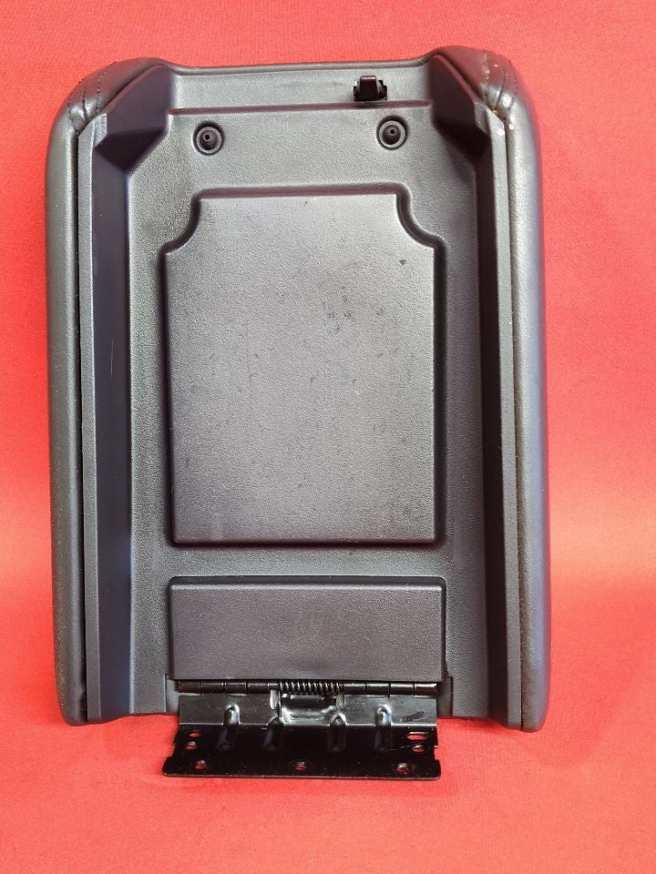 2007-2012 Chevy Buick GMC Center Console Armrest Lid Black Leather 22844185