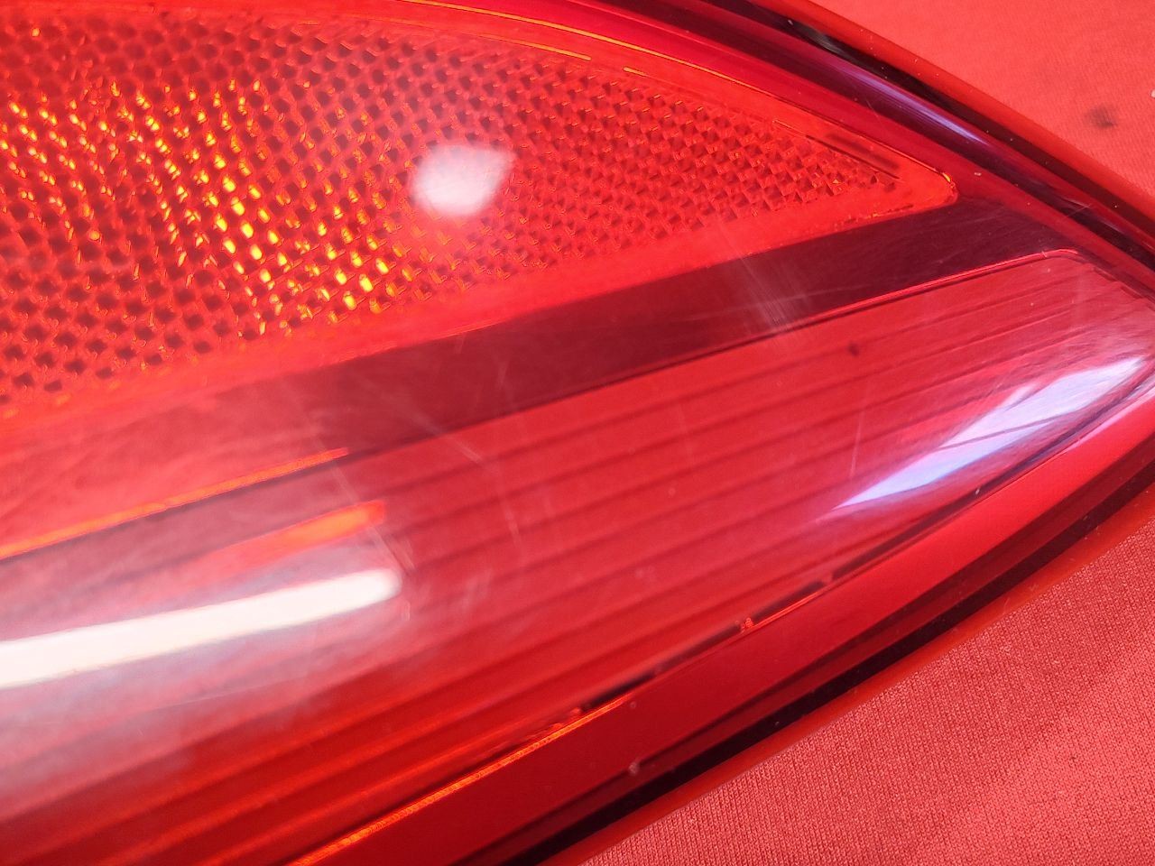 2015-2017 Hyundai Sonata GDI LEFT DRIVER Outer Quarter Tail Light Lamp Halogen