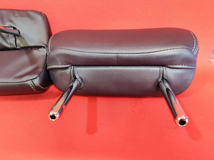 2011 Lexus IS250 IS350 REAR Left Right Center Headrest 3 Set Black Leather