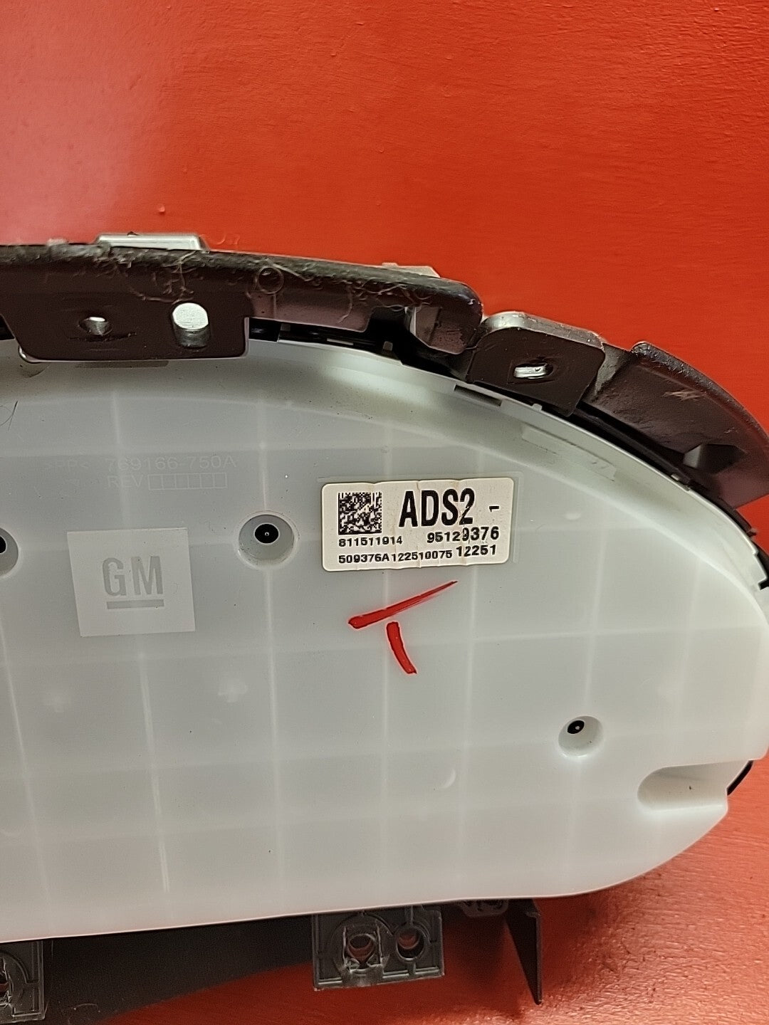 2013-2016 Chevrolet Cruze Instrument Cluster Assembly 42362673